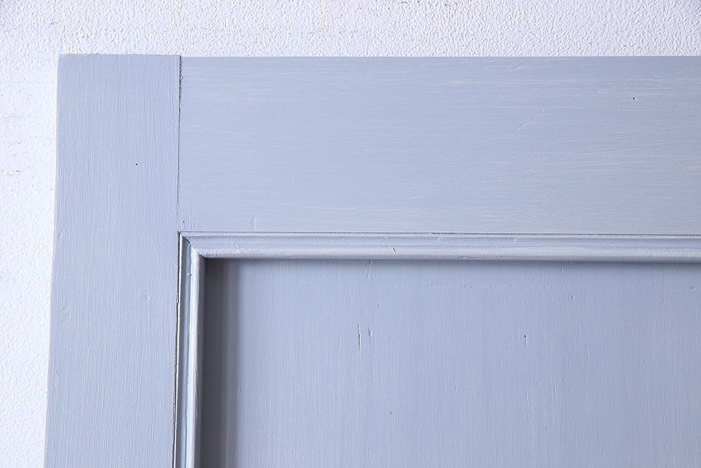 ペイント建具　ガラス取っ手がお洒落なアンティークドア(扉)