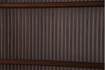 【S様ご成約分】和製アンティーク　和モダンなガラス入り格子戸(引き戸、建具)