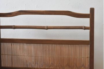 和モダン　折り畳み式パーテーション(簀戸、衝立、葦戸)