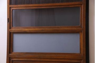 和製アンティーク　繊細な格子戸1枚(建具、引き戸)