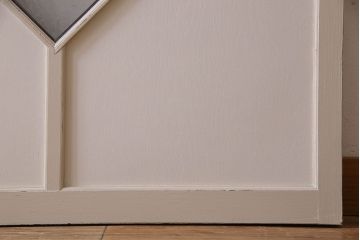 ペイント建具　優しい色合いが素敵な引き戸2枚セット(窓、仕切り戸)(R-026224)