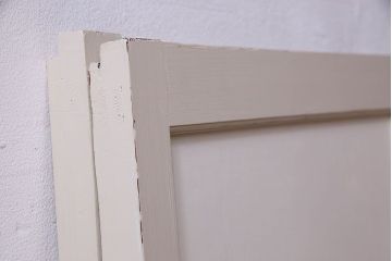 ペイント建具　優しい色合いが素敵な引き戸2枚セット(窓、仕切り戸)(R-026224)