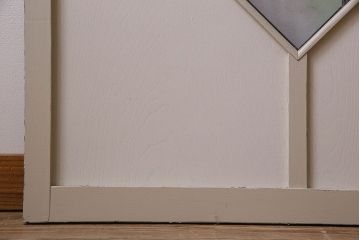 ペイント建具　優しい色合いが素敵な引き戸2枚セット(窓、仕切り戸)(R-026224)