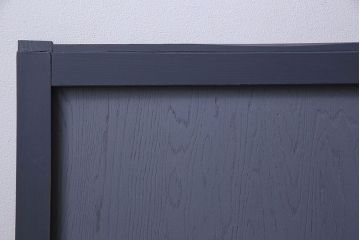 ペイント建具　シックな色合いが素敵な引き戸2枚セット(窓、仕切り戸)(R-026225)