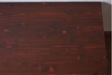 アンティーク家具　和製アンティーク　漆塗り　観音開き戸!鉄脚付き箪笥ローチェスト(衣装箪笥、引き出し)