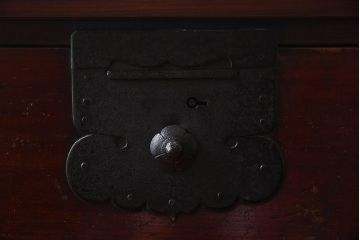 アンティーク家具　和製アンティーク　和モダンな箪笥ローボード(衣装箪笥、引き出し、ローチェスト)