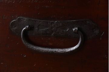 アンティーク家具　和製アンティーク　和モダンな箪笥ローボード(衣装箪笥、引き出し、ローチェスト)