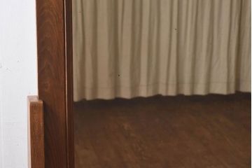 アンティーク雑貨　和製アンティーク　脚付き!特大姿見(鏡、ミラー)