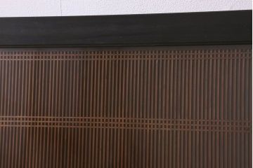 アンティーク雑貨　細かい組子が美しいアンティーク筬欄間(おさらんま、明り取り、明かり取り)