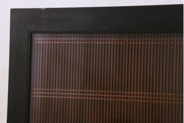 アンティーク雑貨 細かい組子が美しいアンティーク筬欄間(おさらんま、明り取り、明かり取り)