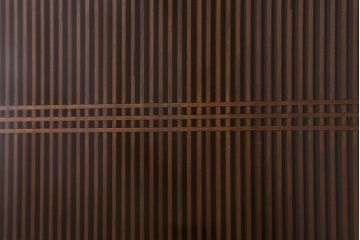 アンティーク雑貨 細かい組子が美しいアンティーク筬欄間(おさらんま、明り取り、明かり取り)