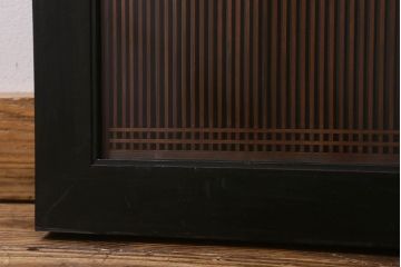 アンティーク雑貨 細かい組子が美しいアンティーク筬欄間(おさらんま、明り取り、明かり取り)