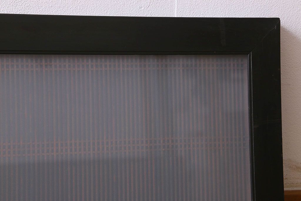 アンティーク雑貨 細かい組子が美しいアンティーク筬欄間(おさらんま、明り取り、明かり取り)