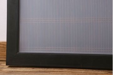 アンティーク雑貨 細かい組子が美しいアンティーク筬欄間(おさらんま、明り取り、明かり取り)