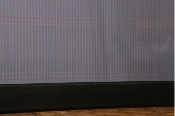 アンティーク雑貨 細かい組子が美しいアンティーク筬欄間(おさらんま、明り取り、明かり取り)