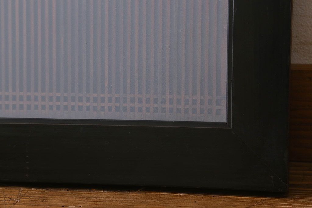 アンティーク雑貨 細かい組子が美しいアンティーク筬欄間(おさらんま、明り取り、明かり取り)