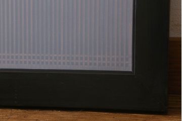 アンティーク雑貨 細かい組子が美しいアンティーク筬欄間(おさらんま、明り取り、明かり取り)