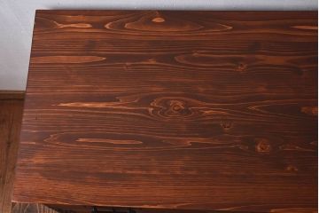 アンティーク家具　和製アンティーク　古い木の質感が味わい深い箪笥ローボード(ローチェスト、引き出し、衣装箪笥)