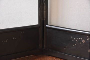 アンティーク雑貨　和製アンティーク　フック付き!和モダンな衣桁(ハンガーラック)