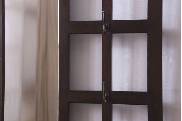 アンティーク雑貨　和製アンティーク　オーク材のシンプルなホールスタンド(傘立て、ハンガー、帽子掛け)