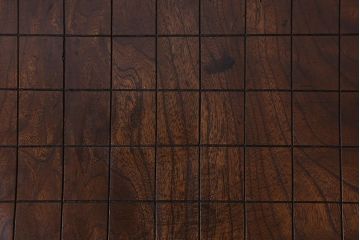アンティーク雑貨　和製アンティーク　ケヤキ材　味わい深い風合いの将棋盤(花台、飾り台)(1)