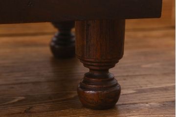 アンティーク雑貨　和製アンティーク　ケヤキ材　味わい深い風合いの将棋盤(花台、飾り台)(1)