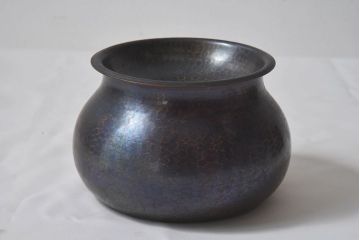 アンティーク雑貨　玉川堂　鎚起銅器　茶器揃(皿、急須、茶筒、建水、茶道具)