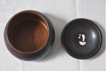 アンティーク雑貨　玉川堂　鎚起銅器　茶器揃(皿、急須、茶筒、建水、茶道具)