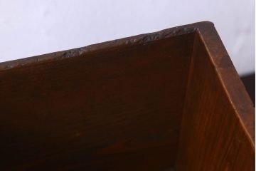 アンティーク雑貨　和製アンティーク　小振りなサイズが可愛らしい　引き出し付きの本立て(小物収納)