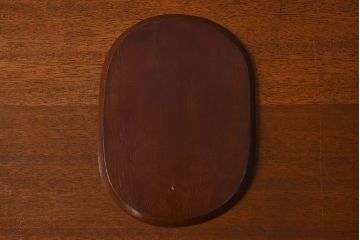 アンティーク雑貨　明治〜大正期　天保通宝　木製木皿(盆)(1)