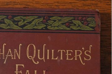 アンティーク雑貨　イギリスアンティーク　NATHAN QUILTER'S FALL　EGLANTON THORNE　洋書(ブック、古書、本)