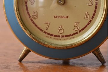 アンティーク雑貨　昭和レトロ　アメリカンカジュアルなお部屋にも合うSEIKO(セイコー)　置時計