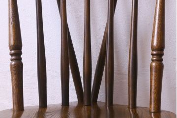 ヴィンテージ家具　ビンテージ　上品な佇まいのスティックバックチェア(椅子、ダイニングチェア)