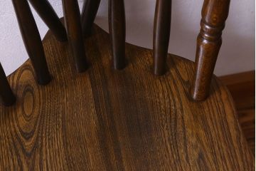 ヴィンテージ家具　ビンテージ　上品な佇まいのスティックバックチェア(椅子、ダイニングチェア)