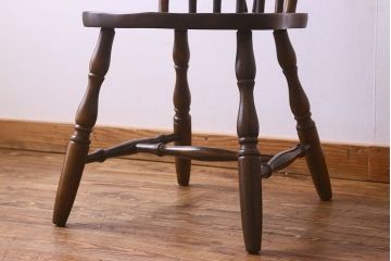 ヴィンテージ家具　ビンテージ　上品な佇まいのスティックバックチェア(椅子、ダイニングチェア)