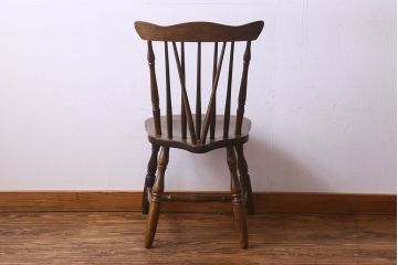 ヴィンテージ家具　ビンテージ　上品な佇まいのスティックバックチェア(椅子、ダイニングチェア)