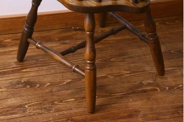 ヴィンテージ家具　ビンテージ　上品な佇まいのスティックバックチェア(椅子、ダイニングチェア)
