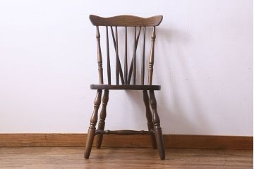 ヴィンテージ家具　ビンテージ　上品な佇まいのスティックバックチェア(椅子、ダイニングチェア)