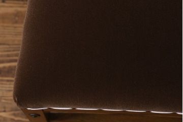 レトロ家具　昭和レトロ　ナラ材　シンプルなデザインのチェア(椅子、ダイニングチェア、ワークチェア)