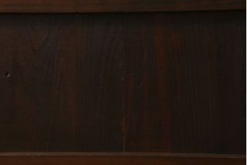 和製アンティーク　和モダンな雰囲気漂うガラス帯の格子戸(引き戸、建具)2枚セット