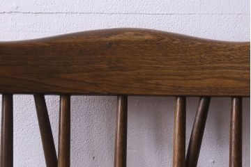 ヴィンテージ家具　ビンテージ　上品な佇まいのスティックバックチェア(椅子、ダイニングチェア)(2)