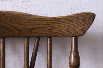 ヴィンテージ家具　ビンテージ　上品な佇まいのスティックバックチェア(椅子、ダイニングチェア)(3)