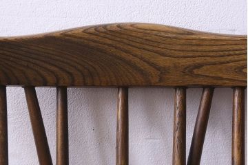 ヴィンテージ家具　ビンテージ　上品な佇まいのスティックバックチェア(椅子、ダイニングチェア)(3)