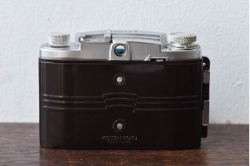 アンティーク雑貨　ビンテージ　小西六　konilette(コニレット)の蛇腹カメラ(ディスプレイ雑貨)