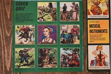 アンティーク雑貨　イギリスビンテージ　LOOK AND LEARN　週刊誌(コミック、雑誌)2冊セット(1)