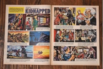 アンティーク雑貨　イギリスビンテージ　LOOK AND LEARN　週刊誌(コミック、雑誌)2冊セット(1)
