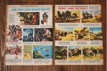アンティーク雑貨　イギリスビンテージ　LOOK AND LEARN　週刊誌(コミック、雑誌)2冊セット(2)