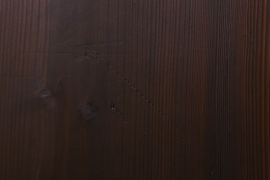 和製アンティーク　モダンな雰囲気漂うガラス入り格子帯戸(ガラス帯戸、板戸、格子戸)3枚組