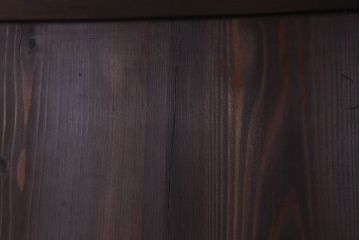 和製アンティーク　モダンな雰囲気漂うガラス入り格子帯戸(ガラス帯戸、板戸、格子戸)3枚組