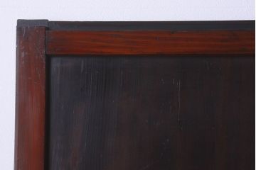 和製アンティーク　深みのある色合いが存在感を放つ板戸(引き戸)3枚組